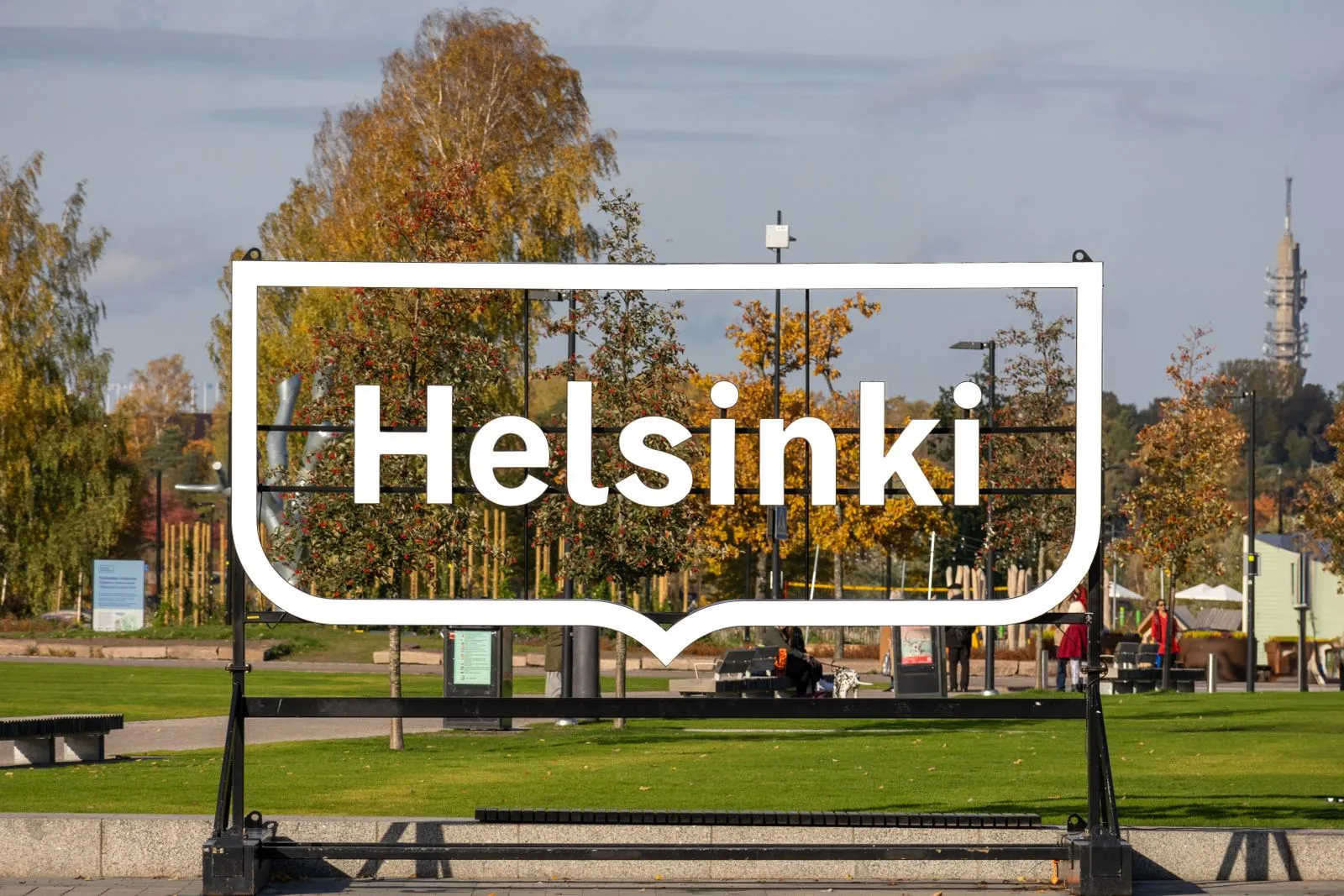 Helsingin puistomaisema